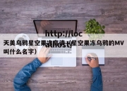 天美乌鸦星空果冻高清（星空果冻乌鸦的MV叫什么名字）